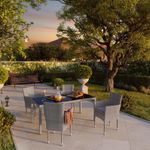 Mesa De Comedor Sion Gris 180x89.5x75 Cm - Naterial