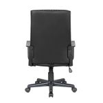 Silla Ejecutiva Ergonómica con Reposabrazos y Ajuste de Altura Dania Negra