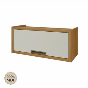 Gabinete Aéreo Impera Café 1 Puerta 80X32X34 Cm -  Z