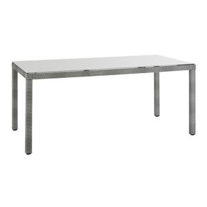 Mesa de Comedor Sion Color Gris de 180 x 89.5 x 75 Cm