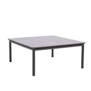 Mesa Negra Auxiliar de Jardín Idun