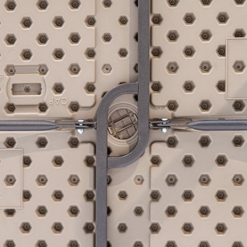 Set De Mesa Y Banca Plegable Montana 182.8x144x74.6 Cm - Newstorm