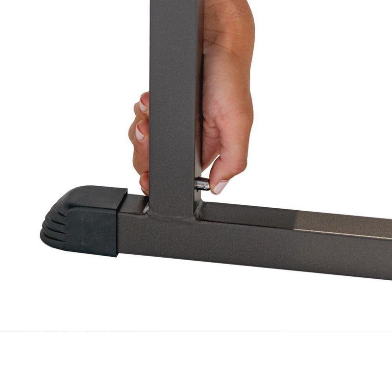 Set De Mesa Y Banca Plegable Montana 182.8x144x74.6 Cm - Newstorm