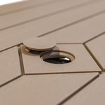 Set De Mesa Y Banca Plegable Montana 182.8x144x74.6 Cm - Newstorm