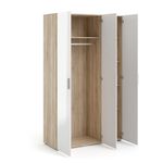 Armario-Grande-Blanco-y-Beige-201-Cm---Tvilum