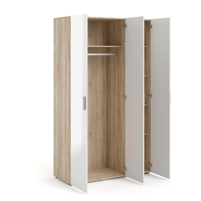 Armario-Grande-Blanco-y-Beige-201-Cm---Tvilum