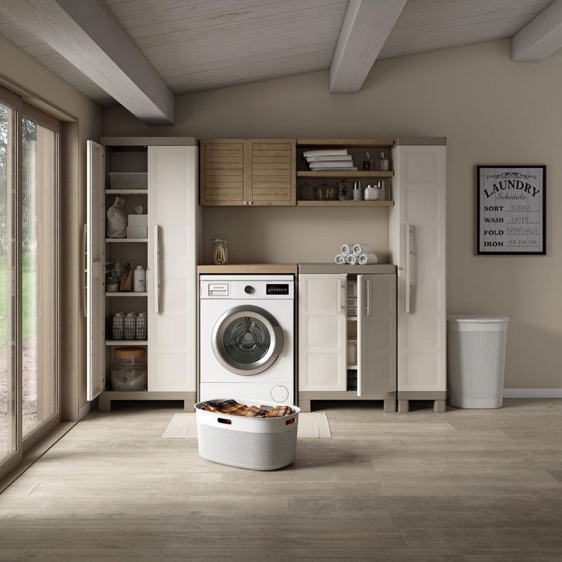 Gabinete-Bajo-Excellence-Polipropileno-Beige-45x65x97-Cm---Curver