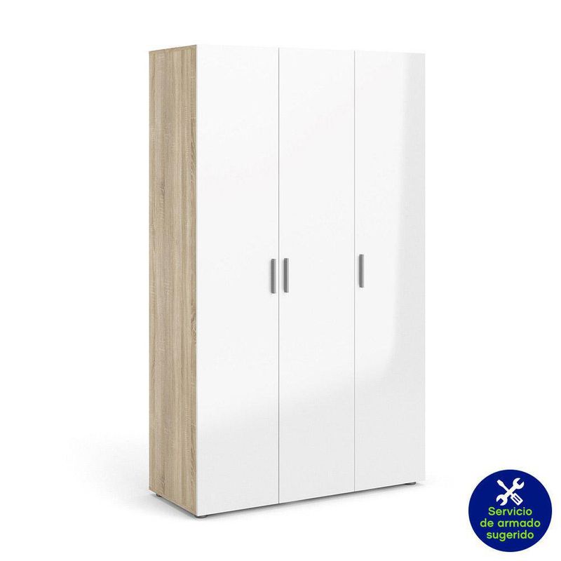 Armario-Grande-Blanco-y-Beige-201-Cm---Tvilum