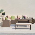 Juego-De-Sofas-Y-Mesa-Tipo-Ratan-Para-Exterior