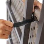 Set De Mesa Y Banca Plegable Montana 182.8x144x74.6 Cm - Newstorm