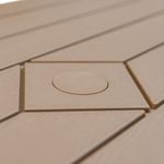 Set De Mesa Y Banca Plegable Montana 182.8x144x74.6 Cm - Newstorm