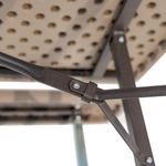 Set De Mesa Y Banca Plegable Montana 182.8x144x74.6 Cm - Newstorm