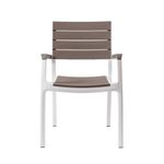 Silla-Harmony-Con-Brazos-Blanco-Con-Cafe-110x60x10.8-Cm---Keter
