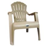 Silla Con Brazos Diseño Hacienda Color Beige - Prima Union