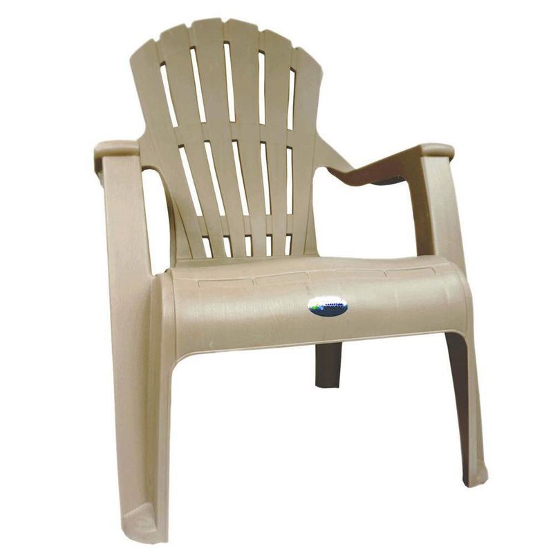 Silla Con Brazos Diseño Hacienda Color Beige - Prima Union