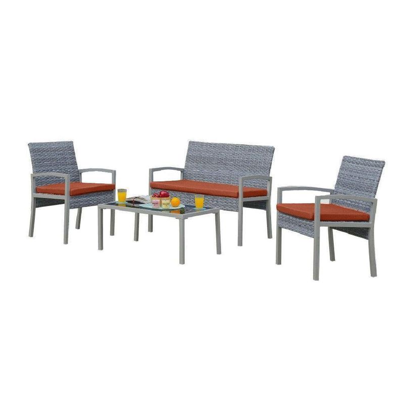 Set-De-Jardin-Gris-Cojines-Terracota-De-Exterior-4-Piezas---Z