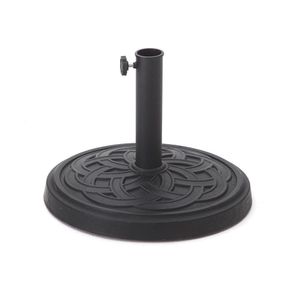 Base Negra de Sombrilla de Exterior 18 Plg