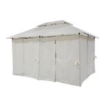 Toldo Y Cortinas Beige De Exterior 3X4 M - Z