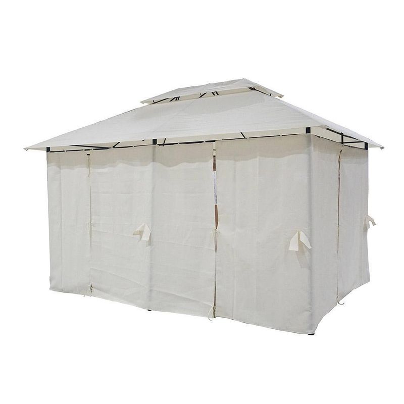 Toldo Y Cortinas Beige De Exterior 3X4 M - Z