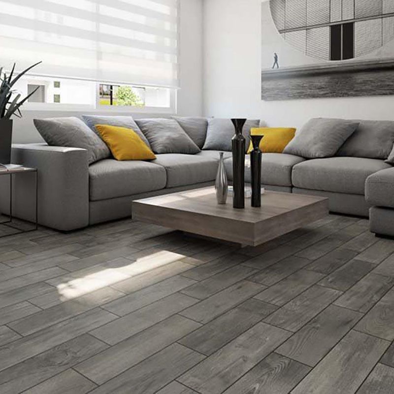 Piso Cerámico Boreal Eutophian Gris 15 X 50 Cm - Interceramic