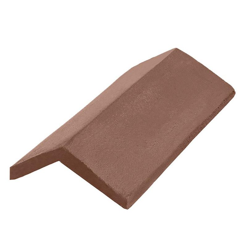 Capote de Concreto Tipo Alemán Color Café de 23 x 42 cm