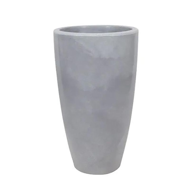 Maceta Verona Tall Cemento Antiguo 30 x 53 Cm - Vassart