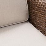 Set De Mueble Esquina De Ratán Y Aluminio 3 Pzas - Naterial