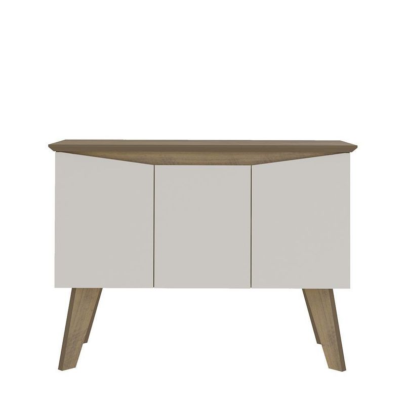 Bufetera Café y Blanca 110X41.5X80 Cm - Z