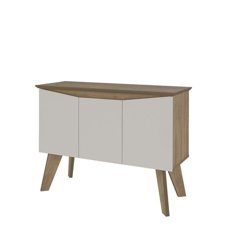 Bufetera Café y Blanca 110X41.5X80 Cm - Z