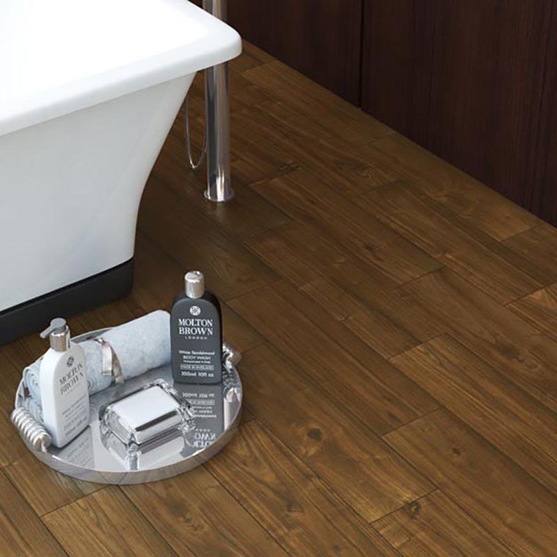 Piso Cerámico Wood Trails Brown 15X50 Cm - Interceramic