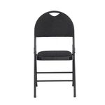 Silla Plegable Paula Gris Oscura 47X49X88.5 Cm - Z