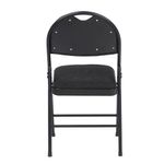 Silla Plegable Paula Gris Oscura 47X49X88.5 Cm - Z