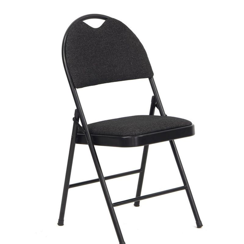 Silla Plegable Paula Gris Oscura 47X49X88.5 Cm - Z