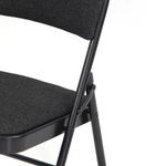 Silla Plegable Paula Gris Oscura 47X49X88.5 Cm - Z