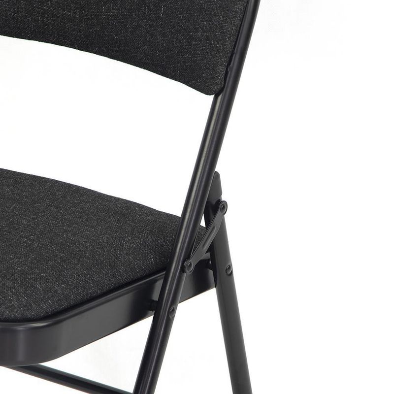 Silla Plegable Paula Gris Oscura 47X49X88.5 Cm - Z