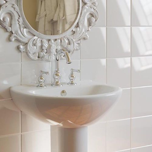 Azulejo Cerámico Esmaltado Astratto Blanco 20X20 Cm - Interceramic
