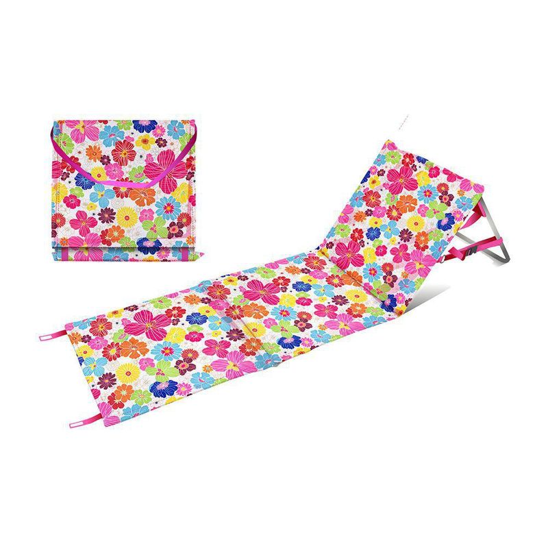 Silla de Playa Multicolor 53X155 Cm - Zmobili