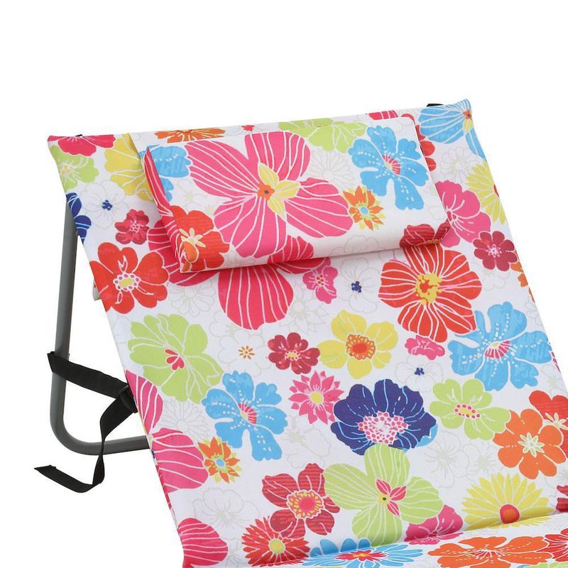 Silla de Playa Multicolor 53X155 Cm - Zmobili