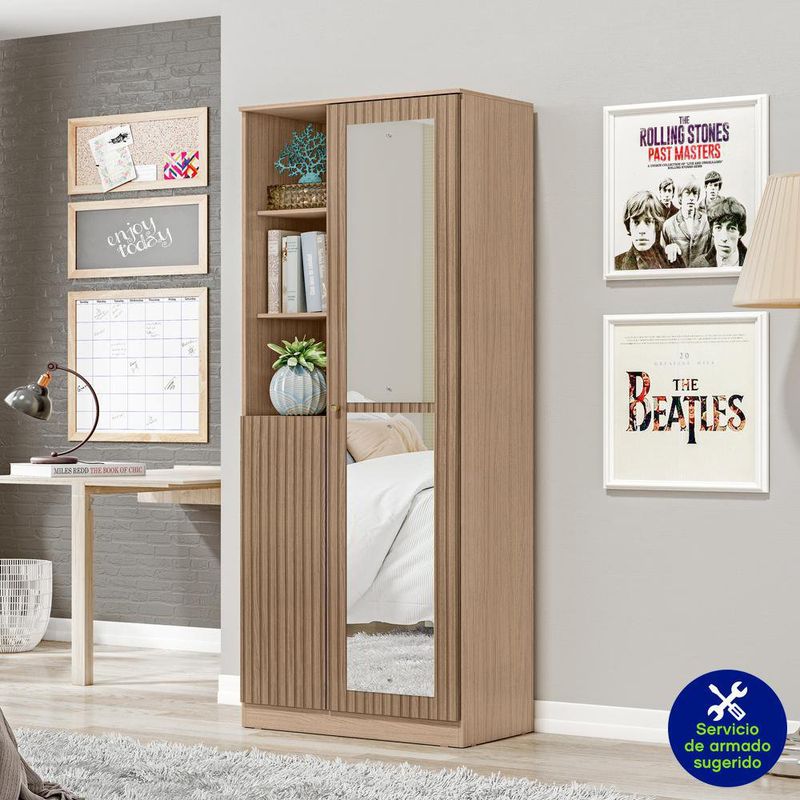 Armario-Liny-con-Espejo-36x65x181-Cm---Mx-Moveis