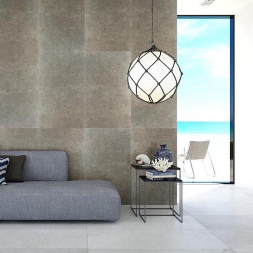 Piso Cerámico Geologic Graben Grey 60X120 Cm - Interceramic