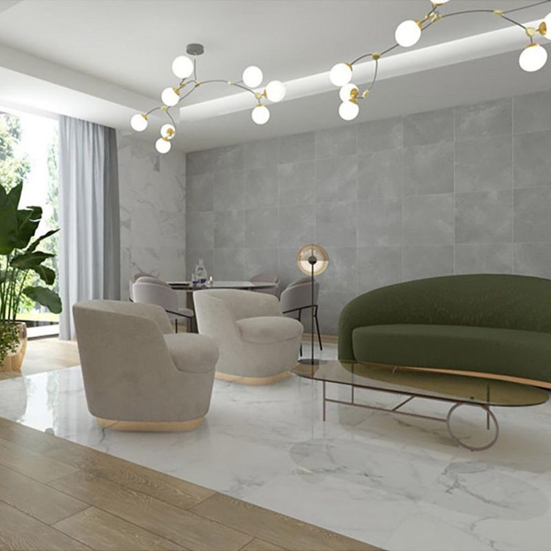 Caja de Piso Cerámico Pokhara Delhi Pulido Blanco 60X60 Cm