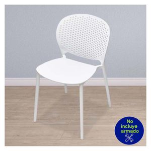 Silla Moderna Blanca