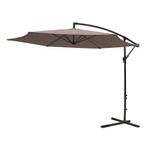 Sombrilla Banana De Exterior Color Taupe 3 M - Z