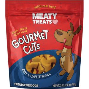 Snack para Perro Todas las Etapas de Vida y Razas Sabor Res y Queso 708 Grs