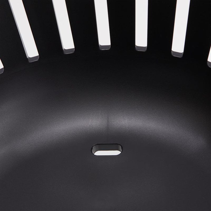 Silla de Aluminio Negra 54.4x54.8x79.8 Cm - Naterial