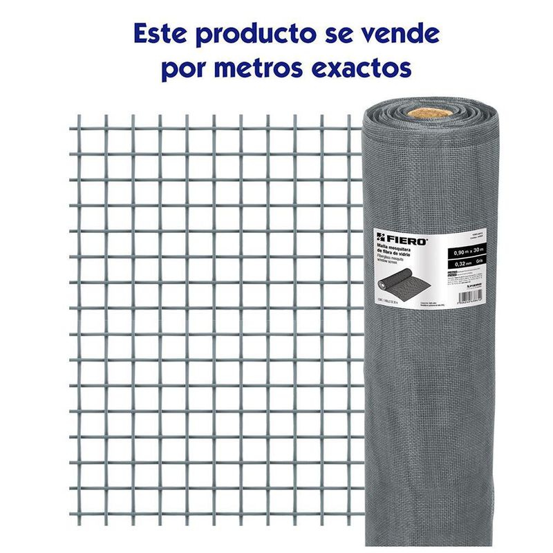 Cedazo-Fibra-De-Vidrio-36-Gris-Fiero-Metro---Fiero