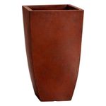 Maceta Malta Square Antique Rusty 42 x 76 Cm - Vassart
