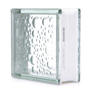 Block de Vidrio Water Bubble 19X19X8 Cm