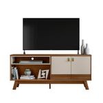 Mueble-Rack-de-Sala-Sedna-Cafe-y-Blanco-160x36x69-Cm---Zmobili