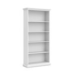 Librera Monet De 5 Divisiones Blanco 96X37X201 Cm - Tvilum